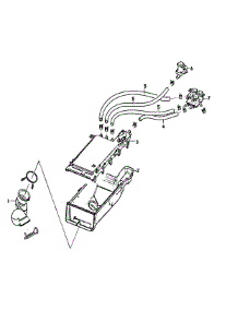 Drawer Assy 2 parts for Samsung Washer WF410ANR/XAA-00 from AppliancePartsPros.com