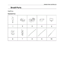 Small Parts parts for Samsung Washer WF45A6400AV/US-00 from AppliancePartsPros.com