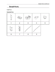Small Parts parts for Samsung Washer WF45A6400AW/US-00 from AppliancePartsPros.com