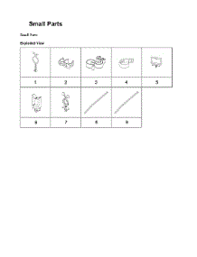Small Parts parts for Samsung Washer WF45B6300AW/US-00 from AppliancePartsPros.com