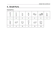 Small Parts parts for Samsung Washer WF45K6500AV/A2-01 from AppliancePartsPros.com