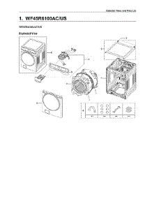 Main Assy parts for Samsung Washer WF45R6100AC/US-03 from AppliancePartsPros.com
