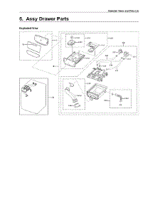 Drawer Parts parts for Samsung Washer WF45R6300AV/US-00 from AppliancePartsPros.com