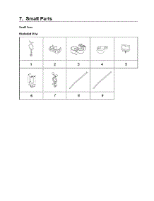 Small Parts parts for Samsung Washer WF45R6300AW/US-03 from AppliancePartsPros.com