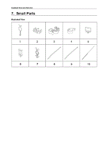 Small Parts parts for Samsung Washer WF50R8500AV/US-00 from AppliancePartsPros.com