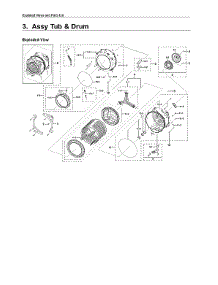 Tub & Drum Parts parts for Samsung Washer WF50R8500AW/US-00 from AppliancePartsPros.com