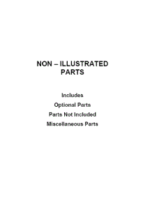 Optional Parts (Not Included) parts for Whirlpool Washer WFW560CHW1 from AppliancePartsPros.com