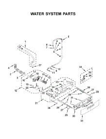 Water System Parts parts for Whirlpool Washer WFW5620HW0 from AppliancePartsPros.com