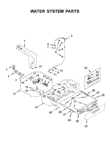 Water System Parts parts for Whirlpool Washer WFW8620HC1 from AppliancePartsPros.com