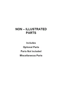 Optional Parts (Not Included) parts for Whirlpool Washer WFW8620HC2 from AppliancePartsPros.com