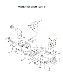 Water System Parts parts for Whirlpool Washer WFW862CHC0 from AppliancePartsPros.com