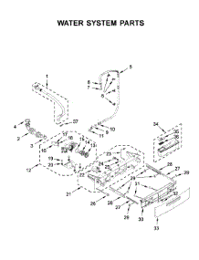 Water System Parts parts for Whirlpool Washer WFW862CHC2 from AppliancePartsPros.com