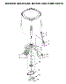 Washer Gearcase, Motor And Pump Parts