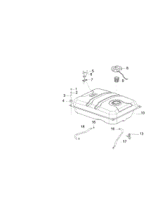 Fuel Tank parts for White Westinghouse Generator WH6000 from AppliancePartsPros.com