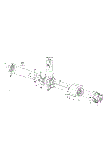 Alternator Assembly parts for White Westinghouse Generator WH7000E from AppliancePartsPros.com