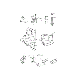 Machine Body parts for White Mechanical Sewing Machine WHITE4075 from AppliancePartsPros.com