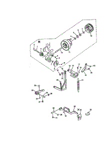Reverse And Zigzag Sewing parts for White Mechanical Sewing Machine WHITE4075 from AppliancePartsPros.com