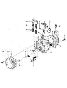 Figure 5 - Carburetor parts for Mcculloch Chainsaw WILDCAT 11600160-03 from AppliancePartsPros.com
