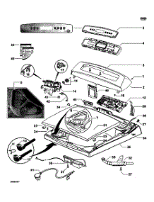 Top Deck Assy parts for  Washer WL26CW1-96215A from AppliancePartsPros.com