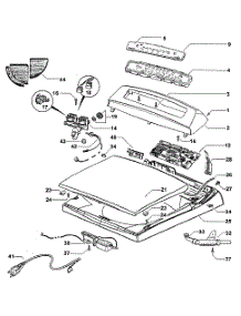 Top Assy parts for  Washer WL37T26KW2-96104A from AppliancePartsPros.com