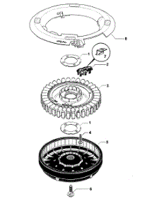 Motor parts for  Washer WL37T26KW2-96104A from AppliancePartsPros.com