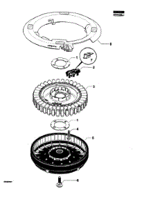 Motor parts for  Washer WL42T26CW1-96176A from AppliancePartsPros.com
