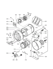 Drum & Tub parts for Lg Washer WM2233HU from AppliancePartsPros.com