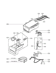 Dispenser Assembly parts for Lg Washer WM2233HU from AppliancePartsPros.com