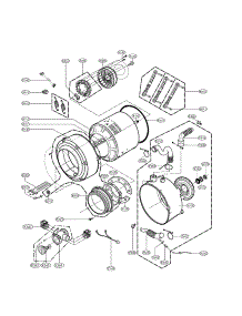 Drum & Tub parts for Lg Washer WM2277HS from AppliancePartsPros.com