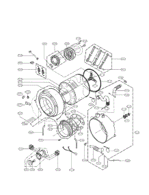 Drum And Tub Parts parts for Lg Washer WM2487HRMA/00 from AppliancePartsPros.com