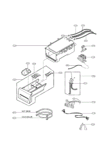 Dispenser Parts parts for Lg Washer WM2487HRMA/00 from AppliancePartsPros.com