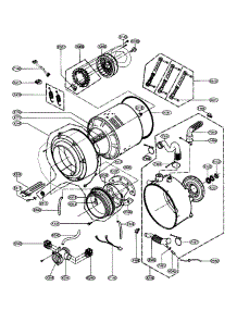 Drum / Tub Assy parts for Lg Washer WM2496HSM from AppliancePartsPros.com
