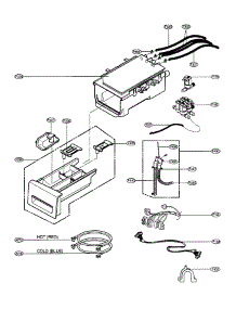 Dispenser Assy parts for Lg Washer WM2688HWM from AppliancePartsPros.com