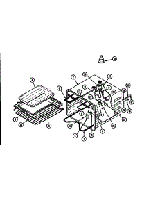 Oven Liner-Lower parts for Jenn-Air Electric Wall Oven WM2720B/M167B from AppliancePartsPros.com