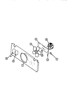 Blower Motor-Cooling parts for Jenn-Air Electric Wall Oven WM2750W/M167W from AppliancePartsPros.com