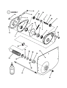 Chain Case, L.H. Fender parts for Snapper Rear-Engine Riding Mower WM280921B from AppliancePartsPros.com