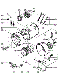Drum / Tub Assy parts for Lg Laundry Center WM3632HW from AppliancePartsPros.com