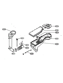 Dryer parts for Lg Laundry Center WM3632HW from AppliancePartsPros.com