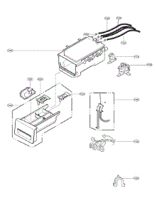 Dispenser Assembly parts for Lg Washer WM3700HVA/00 from AppliancePartsPros.com