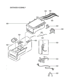 Dispenser Assy parts for Lg Washer WM3770HVA/01 from AppliancePartsPros.com
