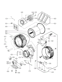 Drum And Tub Parts parts for Lg Washer WM3770HWA/00 from AppliancePartsPros.com