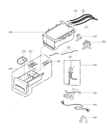 Dispenser Parts parts for Lg Washer WM3770HWA/00 from AppliancePartsPros.com