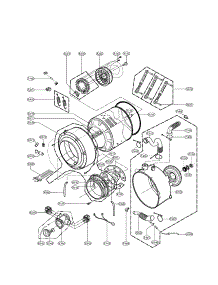Drum & Tub parts for Lg Washer WM3988HWA from AppliancePartsPros.com
