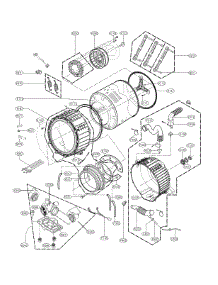 Drum And Tub Parts parts for Lg Washer WM4370HKA/00 from AppliancePartsPros.com