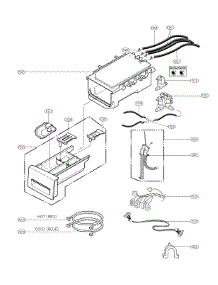 Dispenser Parts parts for Lg Washer WM4370HKA/00 from AppliancePartsPros.com