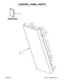 Control Panel Parts parts for Whirlpool Microwave/Hood Combo WMH75021HV2 from AppliancePartsPros.com