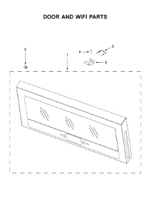 Door And Wifi Parts parts for Whirlpool Microwave/Hood Combo WMHA9019HN3 from AppliancePartsPros.com