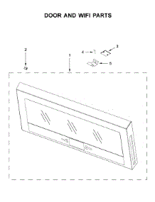 Door And Wifi Parts parts for Whirlpool Microwave/Hood Combo WMHA9019HZ2 from AppliancePartsPros.com