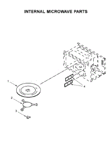 Internal Microwave Parts parts for Whirlpool Wall Oven/Microwave Combo WOC54EC0HS03 from AppliancePartsPros.com