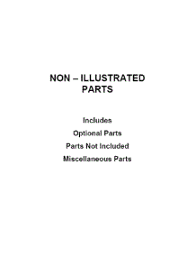 Optional Parts (Not Included) parts for Whirlpool Wall Oven/Microwave Combo WOC54EC0HS04 from AppliancePartsPros.com